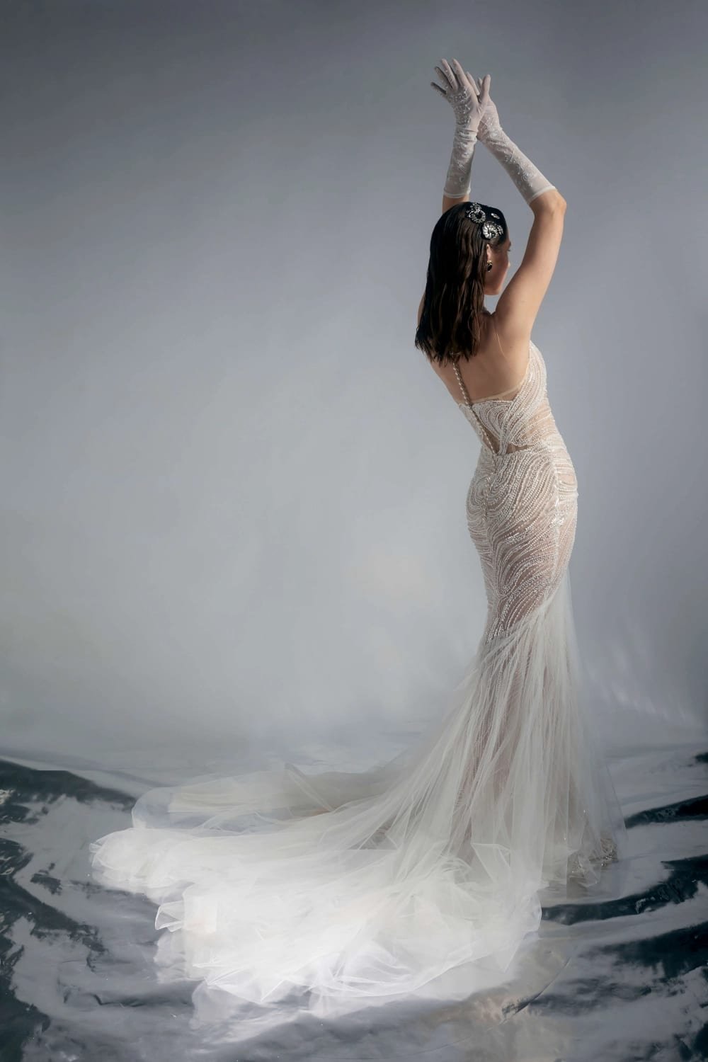 Scorpio wedding dress by Rara Couture — thumbnail 3
