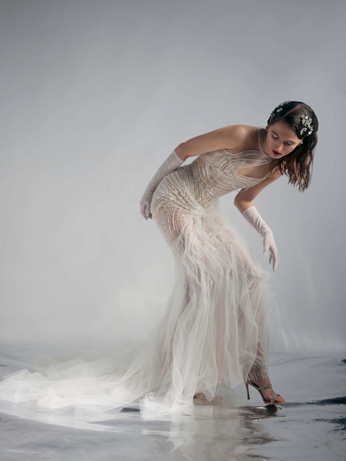 Scorpio wedding dress by Rara Couture — thumbnail 4